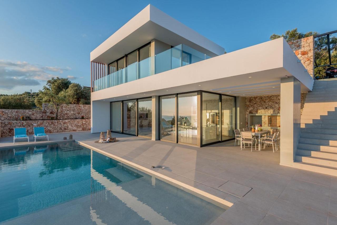 The Sall Villa - Private Pool And Breathtaking Views, By Zantewize Agios Nikolaos  Buitenkant foto